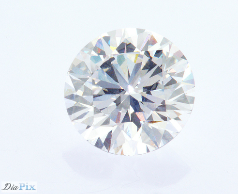 Tinggi Kejernihan Bentuk Bulat CVD Lab Tumbuh Berlian IGI Bersertifikat Loose Stone 3.5-4CT