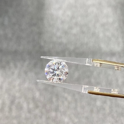 0.5ct 1/2 Karat Round D VVS2 CVD Lab Tumbuh Berlian Lab Dibuat Berlian Putih