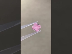 Pink Cushion CVD Diamond1