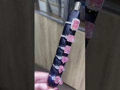 Cincin berlian cvd merah muda