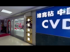 Berlian yang ditanam di laboratorium menunjukkan