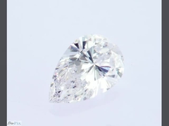 1-1.99 Karat Pear Berlian Longgar 10 Mohs Lab Engineered Diamonds