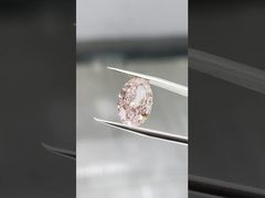 10CT Fancy Intense Pink Oval Shape Diamonds Lab Grown Diamonds IGI Certified Diamonds Pink Diamonds
